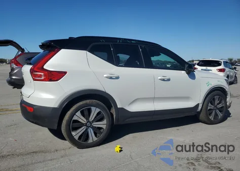 2023 Volvo Xc40 Recharge Plus from USA, damaged, VIN YV4ED3UL4P2106284